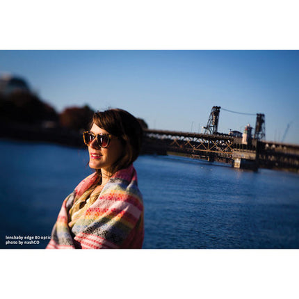 Lensbaby Edge 80 Optic 80mm f2.8-22 diafragma 12 palas ajustable