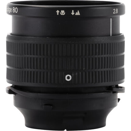 Lensbaby Edge 80 Optic 80mm f2.8-22 diafragma 12 palas ajustable