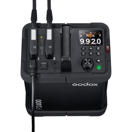 Godox P2400 Power Pack Fuente de Poder 10 Niveles 32 Canales 16 Grupos