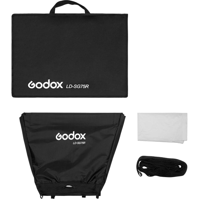 Godox Softbox para Panel LED LD75R 45x52cm con Difusor y Funda