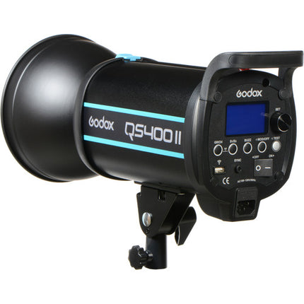 Godox QS400II Cabezal de Flash 400Ws Temperatura 5600K Tiempo Reciclaje 1.5s
