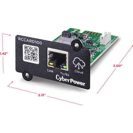 CyberPower RC tarjeta de monitorización en la nube para UPS con Ethernet 100Base-TX