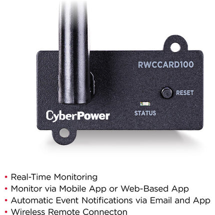 CyberPower RWC Tarjeta de Monitoreo Cloud UPS IEEE 802.11b/g/n WiFi