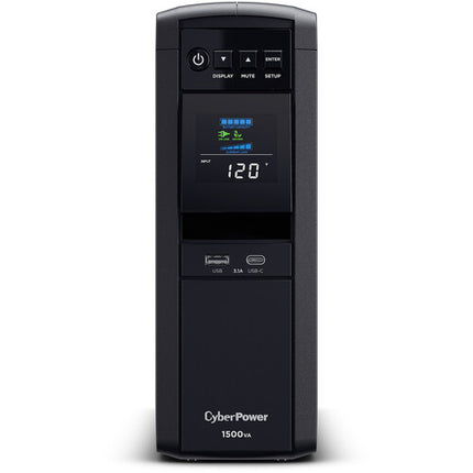 CyberPower CP1500PFCLCD PFC Ondulador UPS 1500VA 1000W 12 Salidas