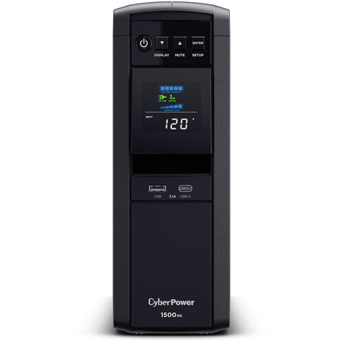CyberPower CP1500PFCLCD PFC Ondulador UPS 1500VA 1000W 12 Salidas