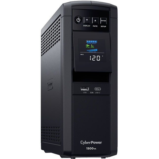 CyberPower CP1500PFCLCD PFC Ondulador UPS 1500VA 1000W 12 Salidas