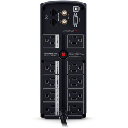 CyberPower CP1500AVRT UPS Mini Torre 1500VA 900W con Garantía 3 Años