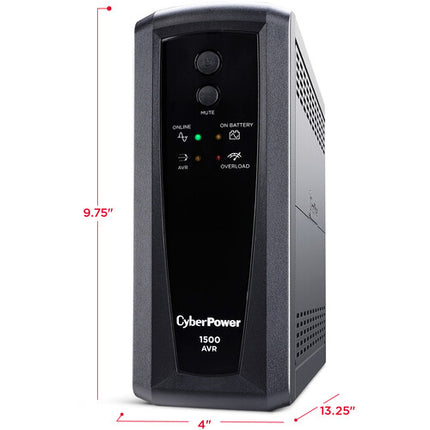 CyberPower CP1500AVRT UPS Mini Torre 1500VA 900W con Garantía 3 Años
