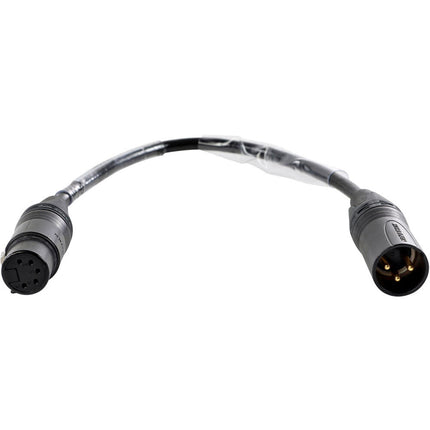 Lex Products DMX3PM-5PF Adaptador DMX XLR 3 a 5 pines Neutrik resistente