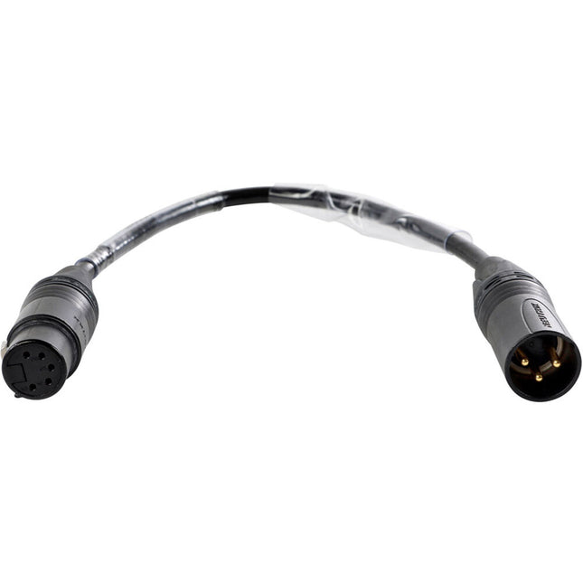 Lex Products DMX3PM-5PF Adaptador DMX XLR 3 a 5 pines Neutrik resistente