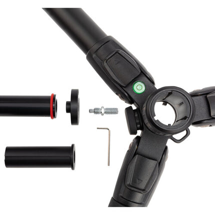 Oben ALF-6193 Tripié de Aluminio 3 Secciones 70.8" con Cabezal BE-117