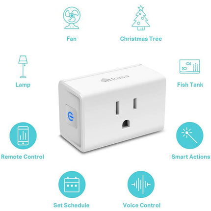 TP-Link EP10 Enchufe Inteligente Wi-Fi Mini 4 Paquetes Control Remoto