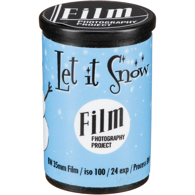 Film Photography Project Let It Snow Película Blanco y Negro 35mm ISO 100 24 Exposiciones