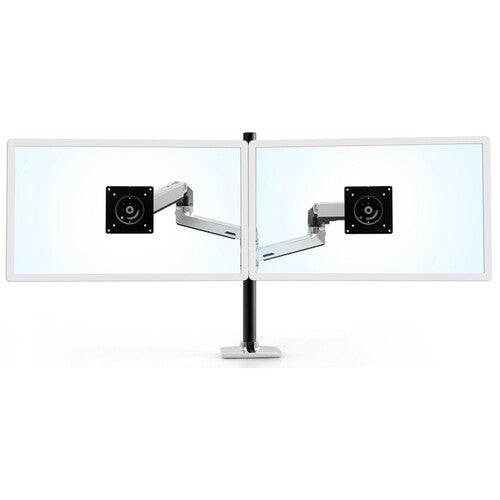 Ergotron LX Soporte Doble para Pantallas hasta 40" con Elevación de 13" y Giro 360°