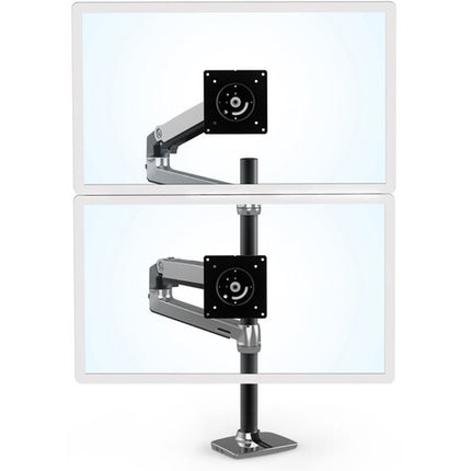 Ergotron LX Soporte Doble para Pantallas hasta 40" con Elevación de 13" y Giro 360°