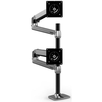 Ergotron LX Soporte Doble para Pantallas hasta 40" con Elevación de 13" y Giro 360°