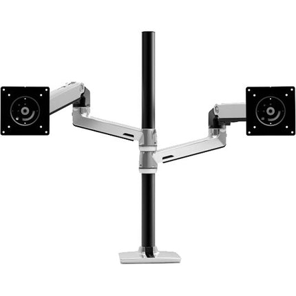 Ergotron LX Soporte Doble para Pantallas hasta 40" con Elevación de 13" y Giro 360°
