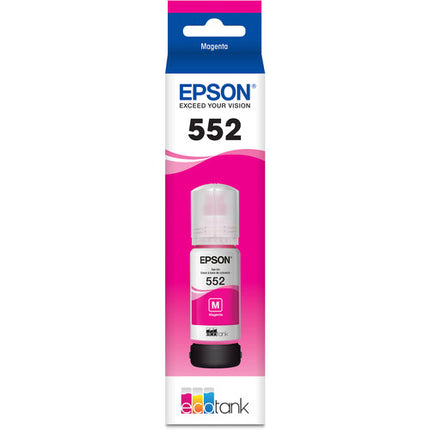 Epson Claria ET Premium T552 Botella de Tinta Magenta 70mL Alta Capacidad EcoFit