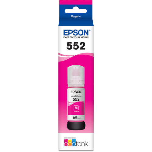 Epson Claria ET Premium T552 Botella de Tinta Magenta 70mL Alta Capacidad EcoFit