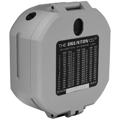 Brunton Standard Transit Brújula Azimuth 0-360 Precisión 0.5° Estuche Piel