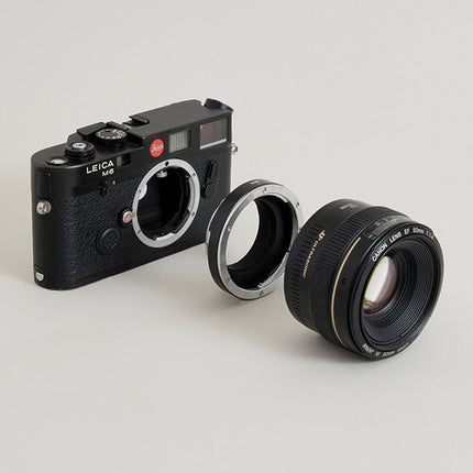 Urth Adaptador de Montura Canon EF EF-S a Leica M de Aluminio y Cobre