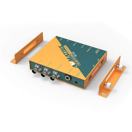 AVMATRIX SC1120 Convertidor 3G-SDI a HDMI y AV con scaling y adaptador