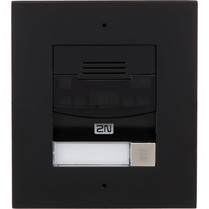 2N IP Solo Intercomfono con Cámara HD 1280x960 Montaje Empotrado Negro