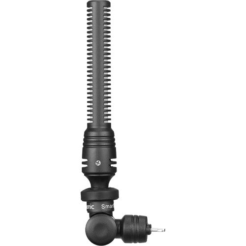 Saramonic SmartMic5 Di Micrófono Shotgun Mini para iOS con filtro de espuma y viento