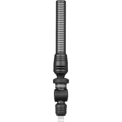 Saramonic SmartMic5 Di Micrófono Shotgun Mini para iOS con filtro de espuma y viento