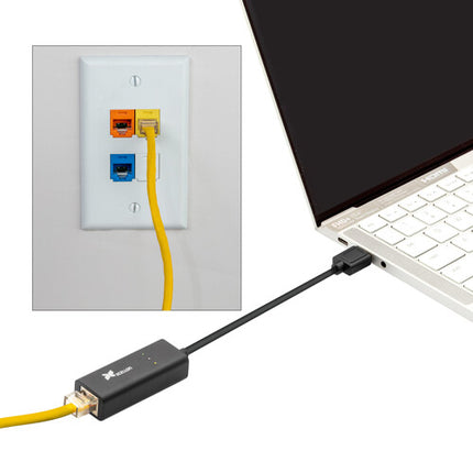 Xcellon Adaptador USB Tipo A a Ethernet Gigabit RJ45 USB 3.1 Gen 1