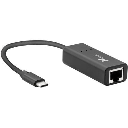 Xcellon Adaptador USB Tipo C a Ethernet Gigabit con USB 3.2 y aluminio compacto