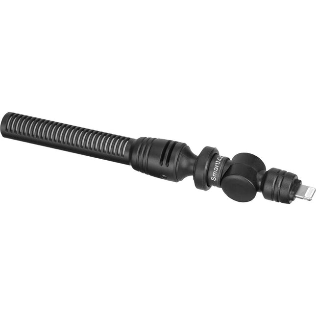 Saramonic SmartMic5 Di Micrófono Shotgun Mini para iOS con filtro de espuma y viento