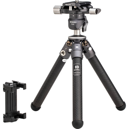 Benro TablePod Kit Trípode de Fibra de Carbono 6 6 lb 8 8" altura máxima