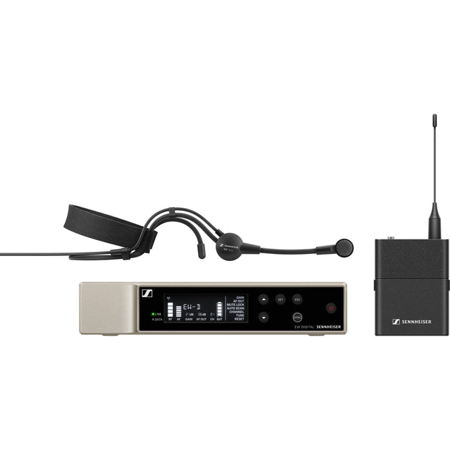 Sennheiser EW-D ME3 SET Micrófono Inalámbrico Cardioide Digital 8 Horas Batería Rackmount