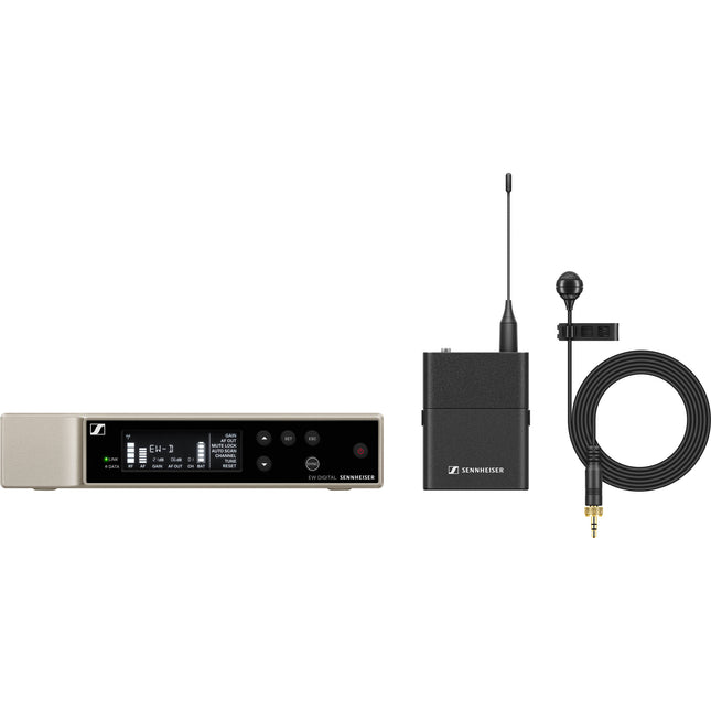 Sennheiser EW-D ME4 SET Sistema de micrófono cardioide inalámbrico lavalier 90 canales rango 100 m