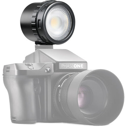 GVM Mini Luz LED RGB Impermeable con Montura Zapata y Temperatura 2000-5600K