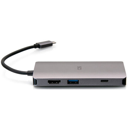 C2G 8-en-1 USB Tipo-C Mini Dock con HDMI 4K y 100W PD