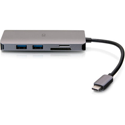 C2G 8-en-1 USB Tipo-C Mini Dock con HDMI 4K y 100W PD