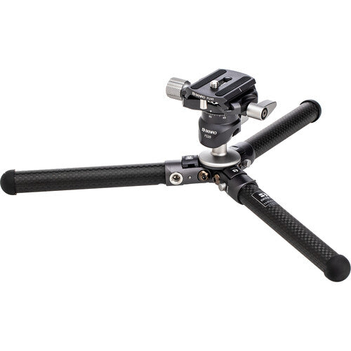 Benro TablePod Pro Kit Trípode Fibra de Carbono 8 8" 6 6 lb con Placa Adaptadora Smartphone 70mm