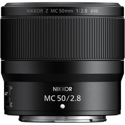 Nikon NIKKOR Z MC 50mm f2.8 Lente Macro 1x Magnificación 6.3 Pulgadas Enfoque Mínimo