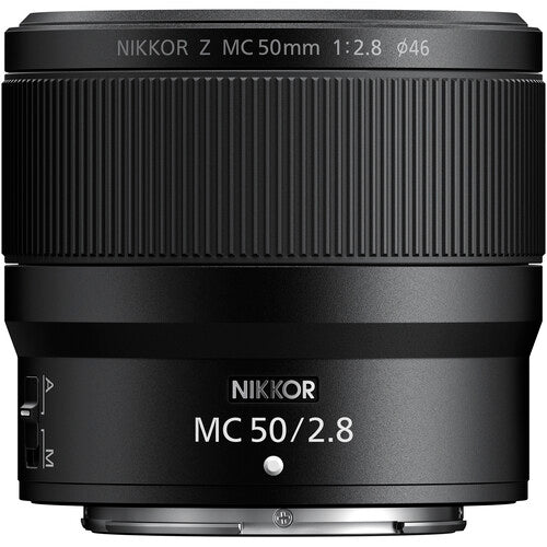 Nikon NIKKOR Z MC 50mm f2.8 Lente Macro 1x Magnificación 6.3 Pulgadas Enfoque Mínimo