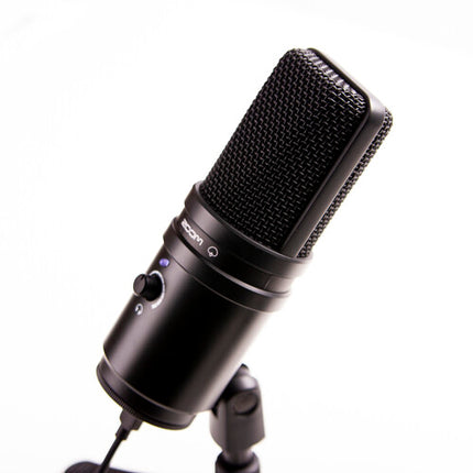 Zoom ZUM-2 Micrófono para Podcast con Auriculares Soporte y Cable USB-A