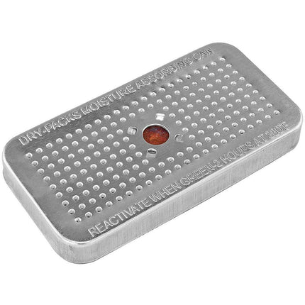 Nanuk Desiccant Silica Gel Pack Estuche con Canister de Aluminio Seco y Reutilizable