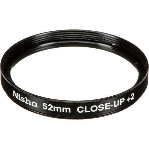 Nisha 52mm Kit de Lentes de Primer Plano +1 +2 +4 Macro 2 a 6" enfoque