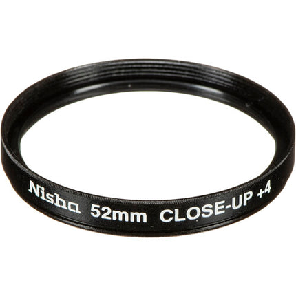 Nisha 52mm Kit de Lentes de Primer Plano +1 +2 +4 Macro 2 a 6" enfoque