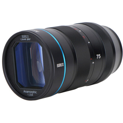 Sirui 75mm f1.8 Lente Anamórfica Micro Cuatro Tercios 1.33x 13 Cuchillas