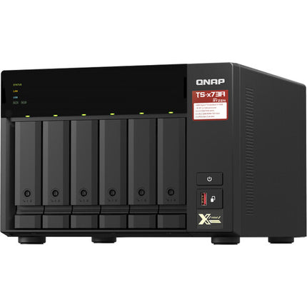 QNAP TS-673A NAS 6 Bahías 8GB RAM AMD Quad-Core 2.2 GHz
