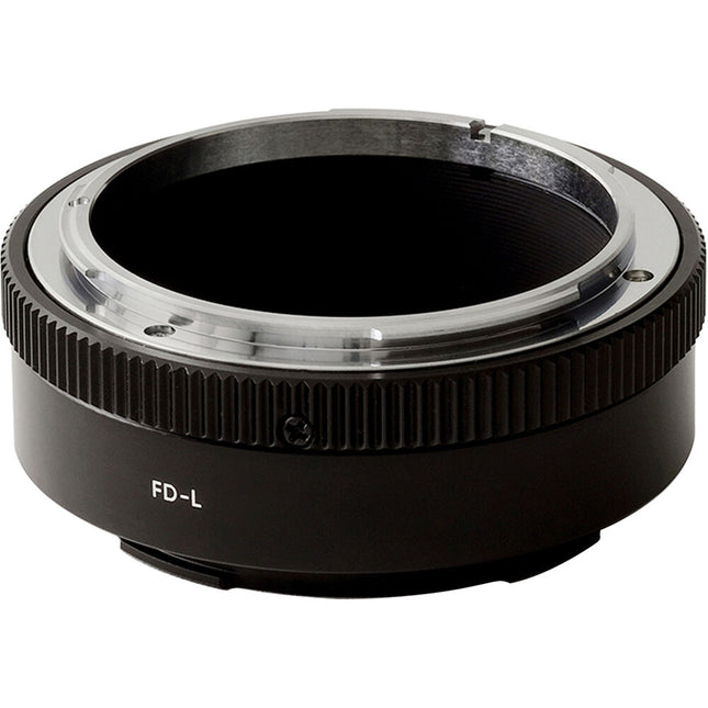 Urth Adaptador Manual para Lentes Canon FD a Montura Leica L cuerpo de cámara aluminio endurecido negro mate anti reflectante