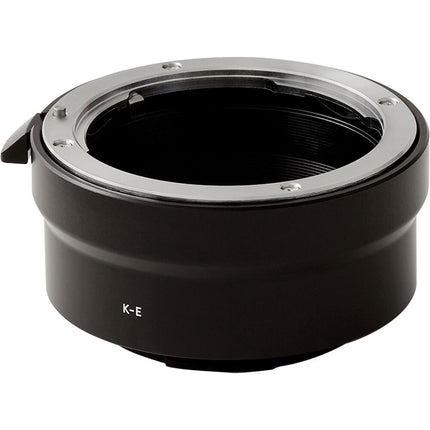 Urth Adaptador Manual para Lente Pentax K a Cuerpo de Cámara Sony E con Acabado Negro Mate