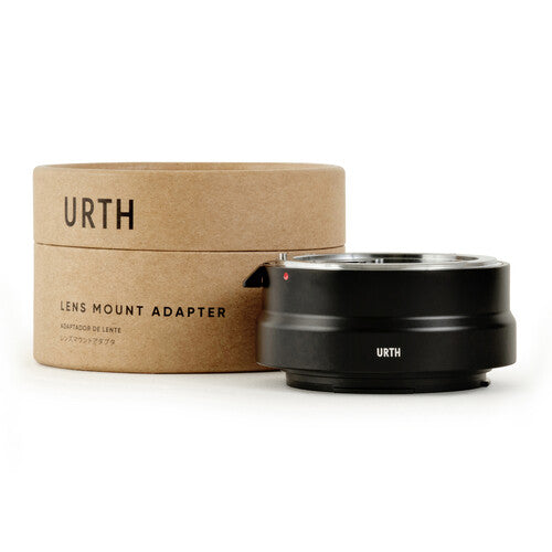Urth Adaptador Manual para Montura de Lente Nikon F a Canon RF Cuerpo en Aluminio y Cobre